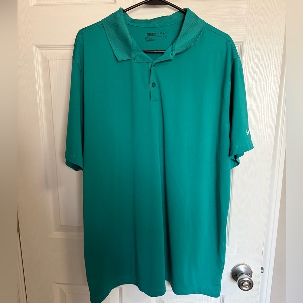 Nike Men's Golf Polo Shirt in Teal